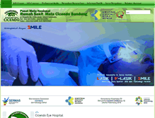 Tablet Screenshot of cicendoeyehospital.org